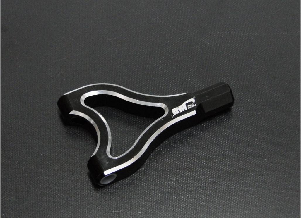 1/5 KM BAJA 5B / 5T / 5SC ALLOY REAR UPPER ARM (BLACK) -2PCS PAIR J024B